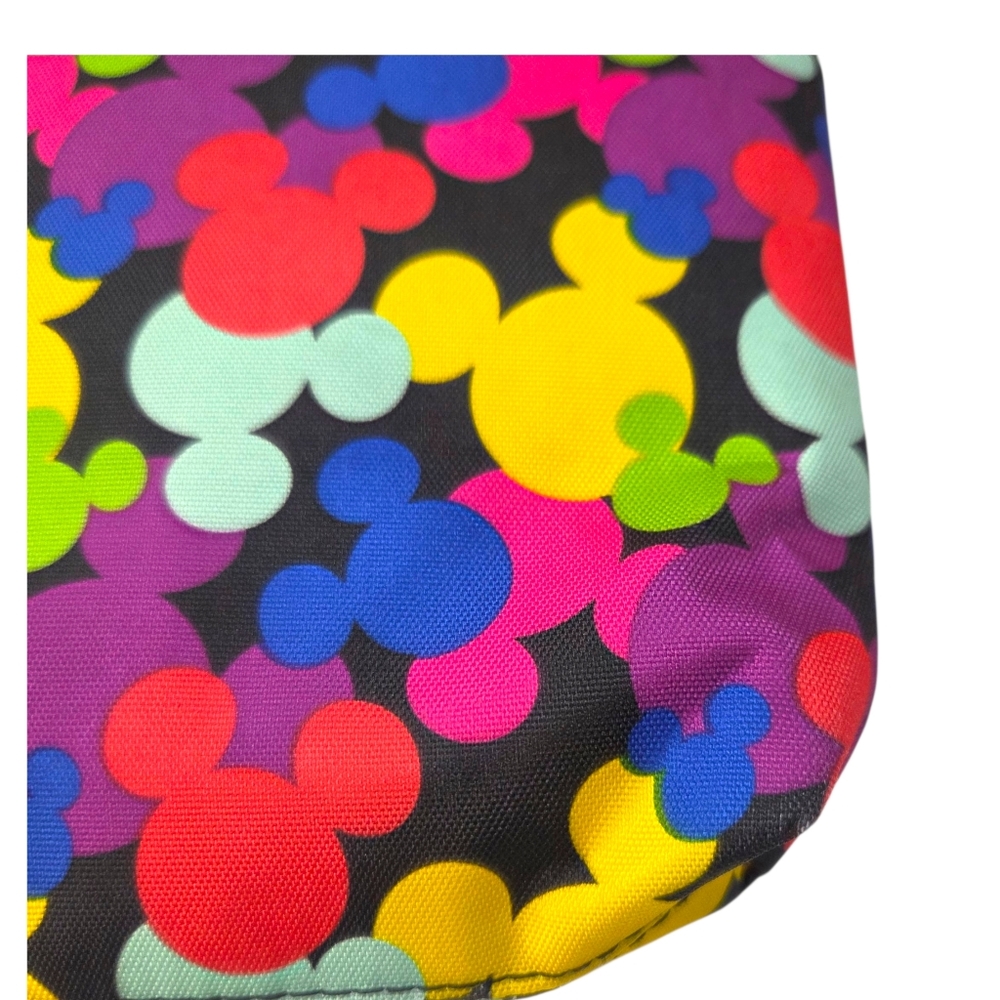 Disney Parks Mouse Icons Crossbody Bag Handbag Purse  Multicolred Black Mickey - Picture 9 of 16